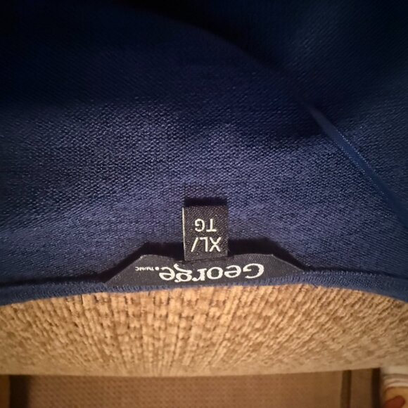 George Wrap Dress Blue - Picture 4 of 4